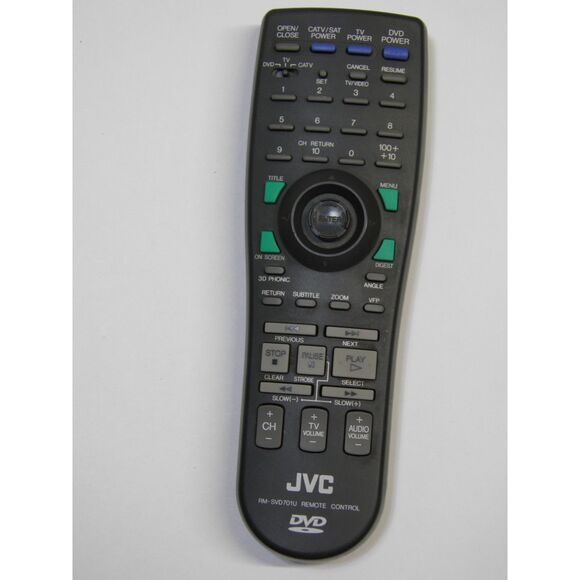 Genuine JVC RM-SVD701U TV DVD Remote Control - Picture 1 of 4
